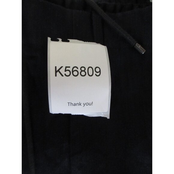 Vince Pants 32 Navy Linen Blend Jogger Tapered Drawstring Pleated 32X26 - Picture 10 of 10